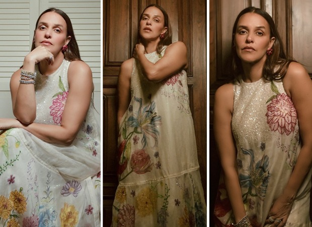Neha Dhupia redefines delicate luxurious in Rs 99,500 Rahul Mishra ivory costume 99500 : Bollywood Information