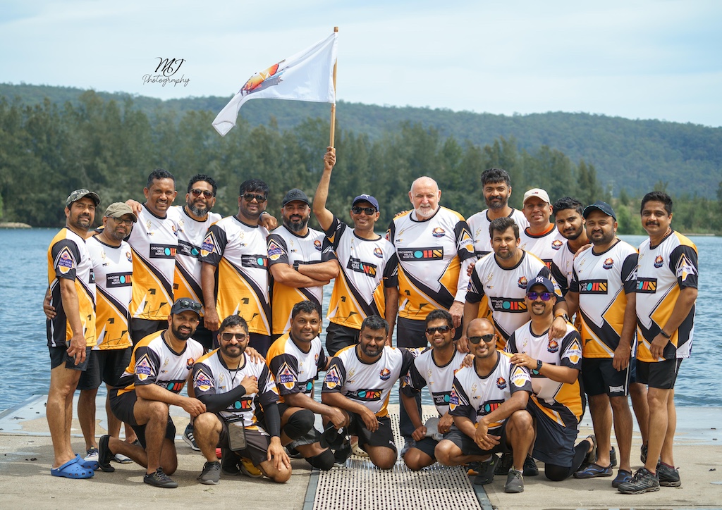 Minnal Racing Staff prepared for Penrith Vallam Kali 2025 –