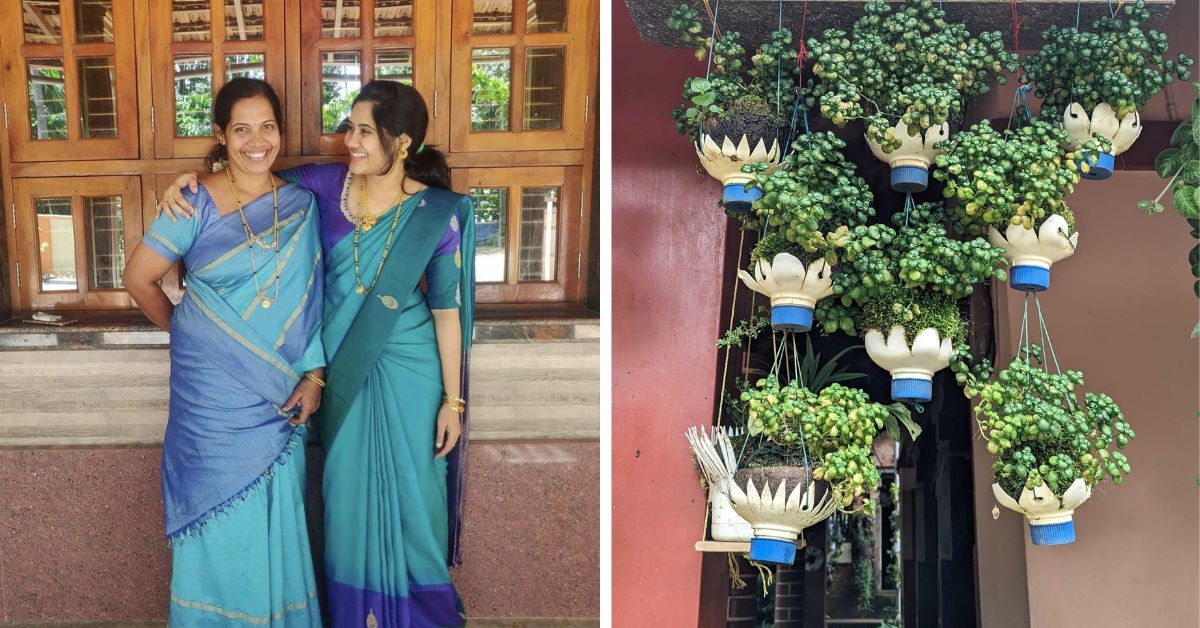 Tyres, Bottle & Even Previous Garments: ‘My Amma’s Eco-Pleasant Backyard’