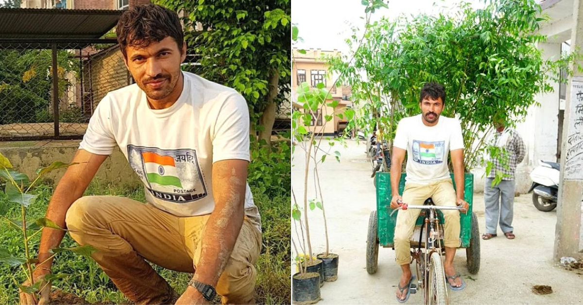 Cop Spends Rs 30 Lakh To Flip Hometown Inexperienced with 1 Lakh Bushes