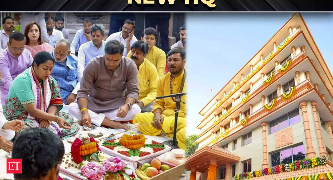 PM Modi to inaugurate Delhi BJP’s new workplace, Delhi unit leaders have a good time, name it historic day – The Financial Occasions Video