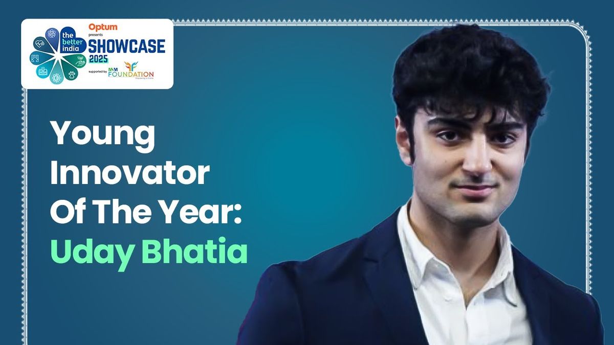 Younger Innovator Of The 12 months : Uday Bhatia