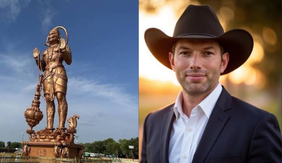 Senate Candidate Condemns 90-ft Hanuman Statue as ‘False God’ in a ‘Christian Nation’