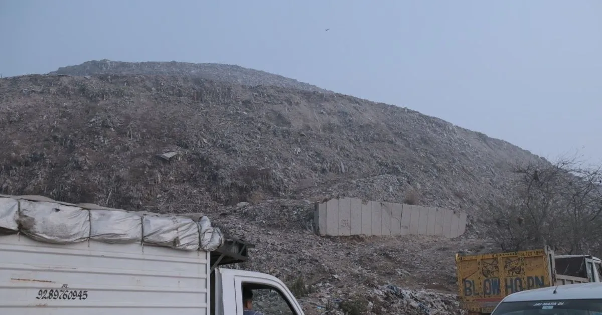 How Bhalswa Landfill Waste Was Upcycled Into 50000 Eco-Pleasant Bricks